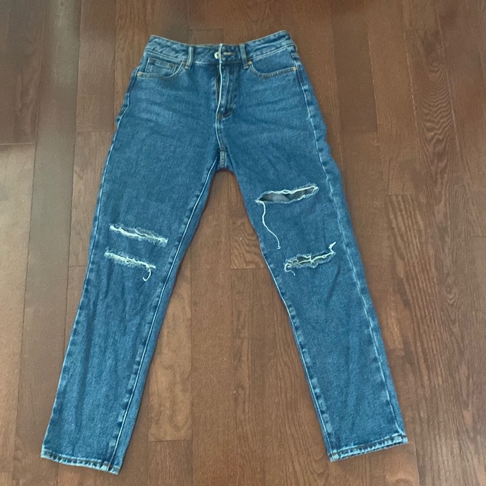 Pacsun High-Rise Ripped Mom Jeans